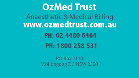 Photo: OzMed Trust Anaesthetic & Medical Billing